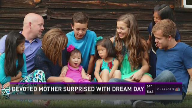 Mom of 7 gets huge Dream Day surprise