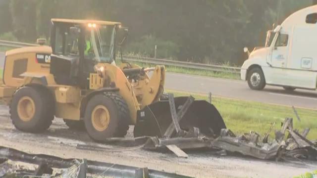 One Dead In Fiery Tractor Trailer Crash At State Line 9325