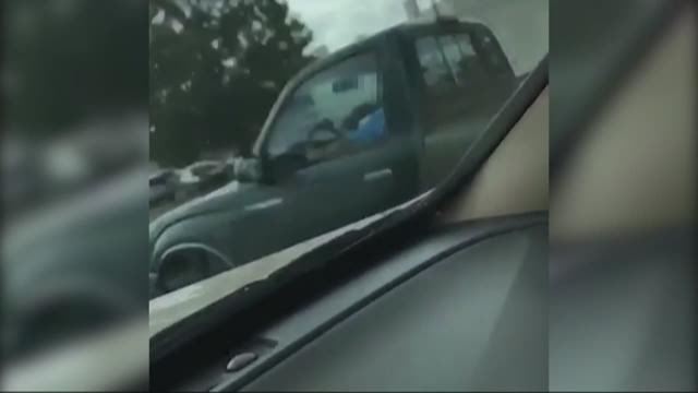 Alleged Racist Road Rage Incident Caught On Camera 