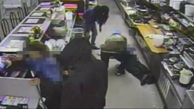 shocking video shows local waffle house being robbed at gunpoint wcnc com