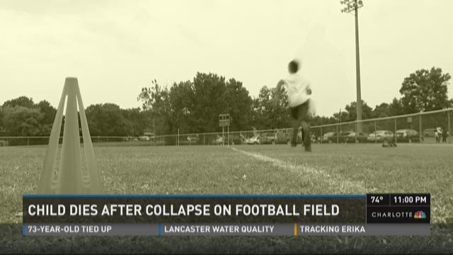 Youth football player dies after collapsing on field | wcnc.com