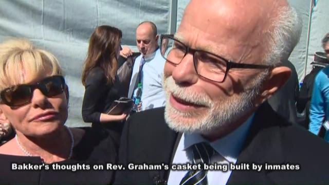 Jim Bakker breaks down in tears talking about Rev. Graham's impact